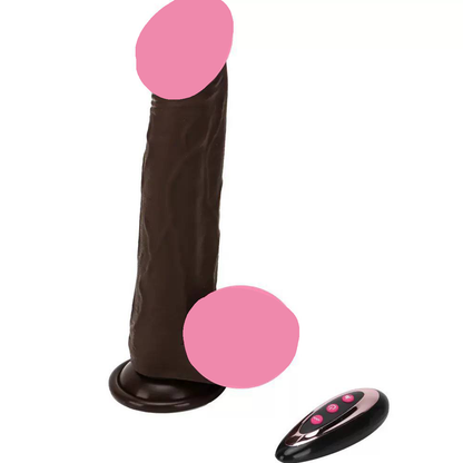 Wireless Remote Realistic Vibrating Dildo with Suction Cup
